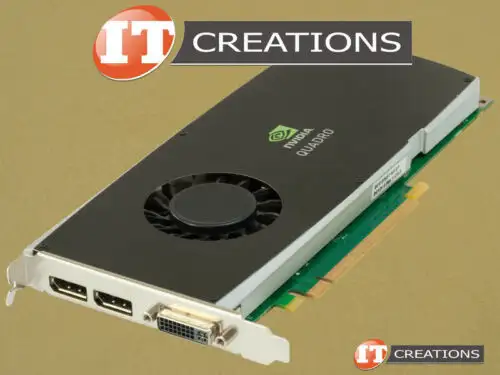 Nvidia Gpu 1Gb Graphics Processing Unit Quadro Fx 3800-Dell