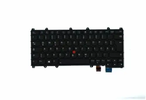 Genuine Lenovo Yoga X380 Keyboard German Black Backlit 01Hw627 01Hw587