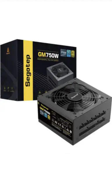 Segotep 750W Pcie 5.0 Full Modular 80 Plus Gold