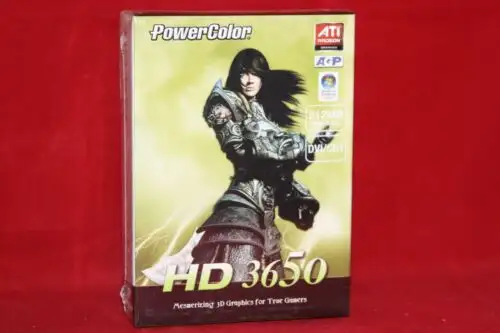 Powercolor Ati Radeon Hd 3650 512Mb Ddr2 Agp Graphics Card. (Ag3650 512Md2-V3)