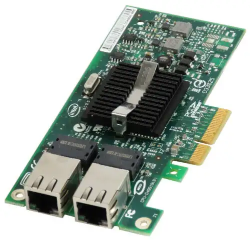 Network Card Intel Pro/1000 Pt Dual Port Expi9402Ptblk Pcie No Bracket