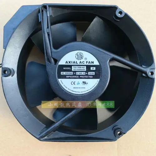 Axial TG17050-A2 220V 17251 TG17050HA2B ventilador de refrigeração de alta temperatura