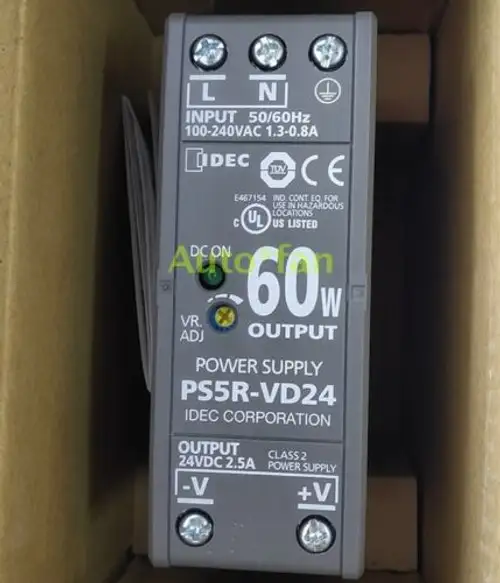 Idec PS5R-VD24 100-240VAC 1.3-0.8A zasilacz impulsowy