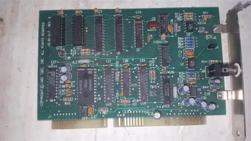 Vg-91-2-7 Idec 16Bit Isa Single Rca Output Board