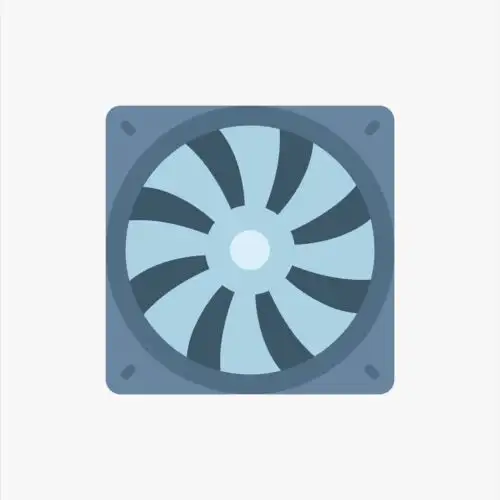 Dell T3907 Delta Electronics Inc Fan 12V DC .68A 50mm by 40mm 38mm