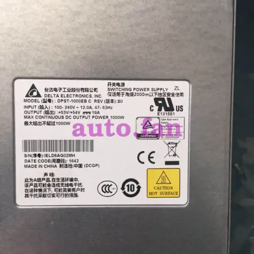 Delta Dpst-1000Eb C S4810P 開關電源