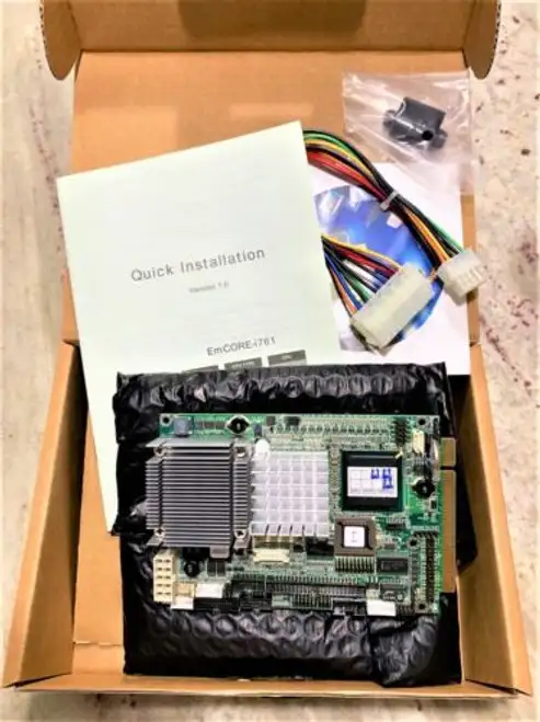 Arbor / Emcore-I761Vl-Cm600 V1.0 - 3" X 5" Compact Miniboard Sbc W/ Pcibus & Cpu