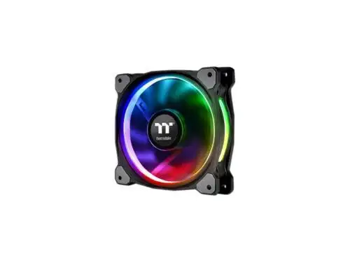 Thermaltake Riing Plus 14 Rgb (3 Fan Pack) Cl-F056-Pl14Sw-A 140Mm Rgb Led Case