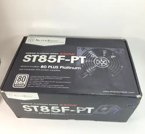 Silverstone St85F-Pt 850W 80 Plus Platinum Modular Compact Power Supply