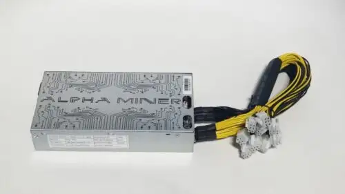 Alpha Miner 1800W Psu-1820 - C13 - 10X Pcie 6-Pin - 180-280Vac Input