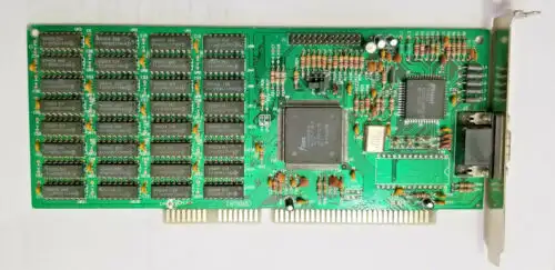 Trident Tvga8900D-R Isa 1Mb Video Card Cnc Plc