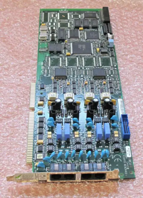 Dialogic D/41Esc-Euro International 4-Port Voice Processing Board 96-0585-002
