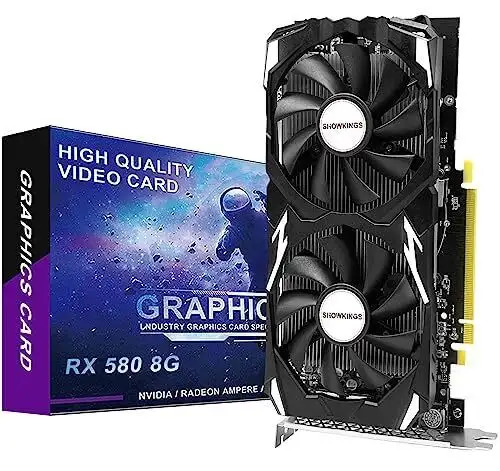 Radeon Graphics Card 256Bit 2048Sp Gddr5 Amd Video Card For Pc Rx 580 8Gb