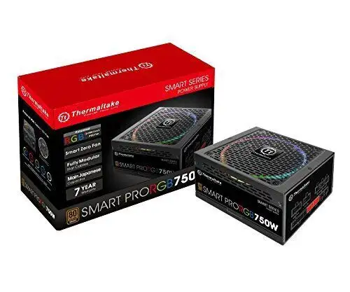 Thermaltake Smart Pro Rgb 750W 80+ Bronze Smart Zero 256-Color Rgb Fan