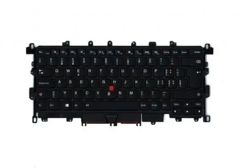 00Jt885 Original Lenovo Keyboard Swiss Backlight X1 Yoga 1St Gen
