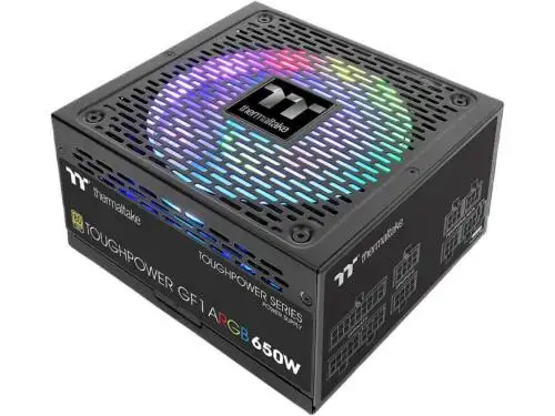 Thermaltake Toughpower Gf1 Argb 650W 80+ Gold 16.8 Million Colors 18 Addressable