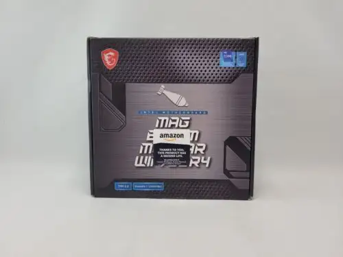 Msi Mag B660M Mortar Wifi Ddr4 12Th Gen Intel Lga 1700 Atx Motherboard