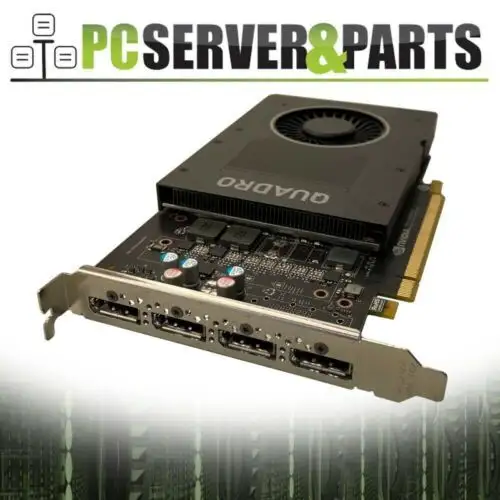 Hp Nvidia Quadro P2000 5Gb Gddr5 4X Dp Pcie Video Graphics Card 942637-001
