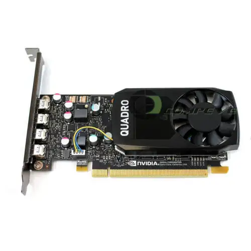 Hp Nvidia Quadro P620 2Gb Pcie X16 4 X Mini Dp L11436-001 L21968-001 Video Card
