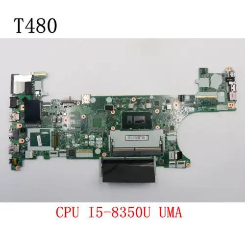 Nm-B501 For Lenovo Thinkpad T480 Laptop Motherboard I5-8350U Uma 01Yr336 01Yu859