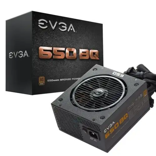 Evga 650 Bq 80+ Bronze 650W Semi Modular 5 Year Includes Po...