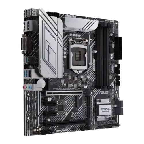 Asus Prime Z590M-Plus Motherboard Intel Z590 Lga 1200 Ddr4 Matx M.2 Core Usb 3.2