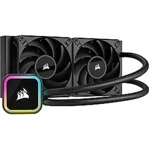 New Corsair Cw-9060058-Ww Cooling Fan/Radiator/Pump Icue H100I Rgb Elite Liquid
