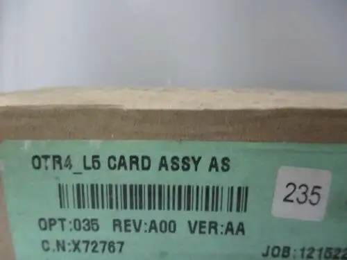 Eci Otr4_L5 C Opt: 035 X72767 Rev:A00 Ver: Aa Hitachi Opnext Trf7566Avlb231 Sfp