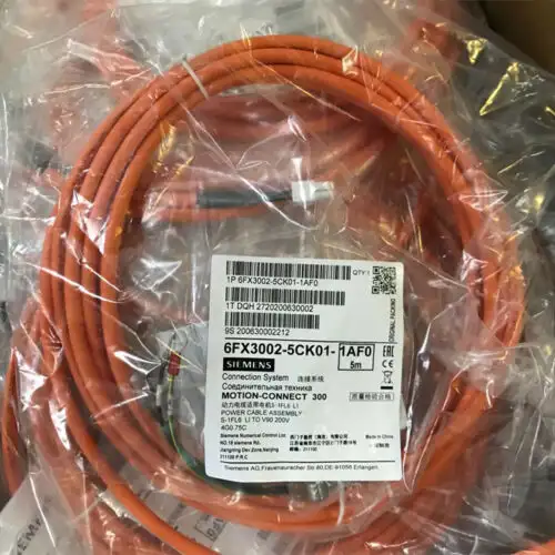 Siemens V90 6Fx3002-5Ck01-1Af0 5 Meters 伺服電機電纜