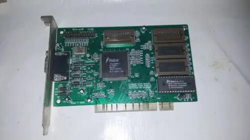 Trident Eagle T 9680 Pci Vga Tgui9680-1 Ver. X5.5 For Industrial Pc