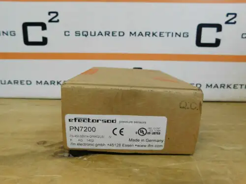 Efector 500 Pn7200 Electronic Pressure Sensor Pn-400-Sbn14-Qfrkg/Us/N Csq