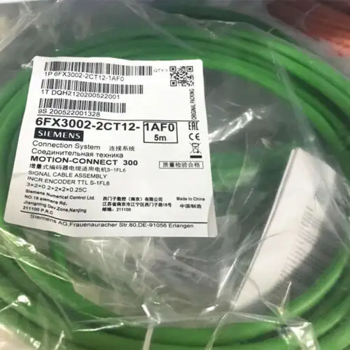 Siemens V90 6FX3002-2CT12-1AF0 5M 增量編碼器電纜