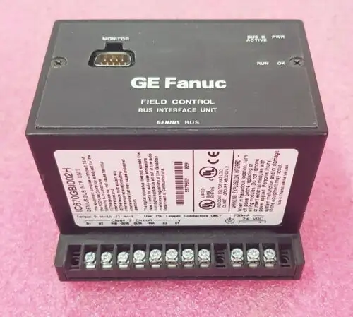 Ge Fanuc Ic670Gbi002H Field Control Bus Interface Unit