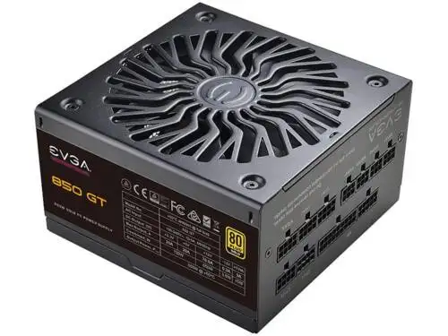 Evga Supernova 850 Gt 220-Gt-0850-Y1 850 W Atx12V / Eps12V 80 Plus Gold Certifie