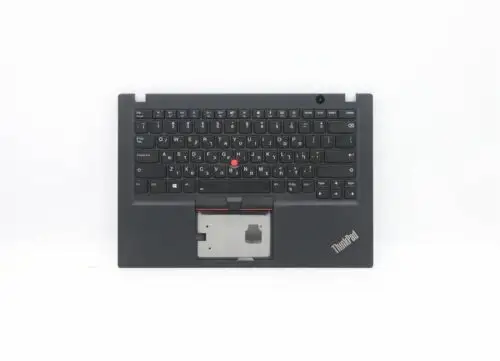 Lenovo Thinkpad T490S Palmrest Touchpad Cover Keyboard Hebrew Black 02Hm215