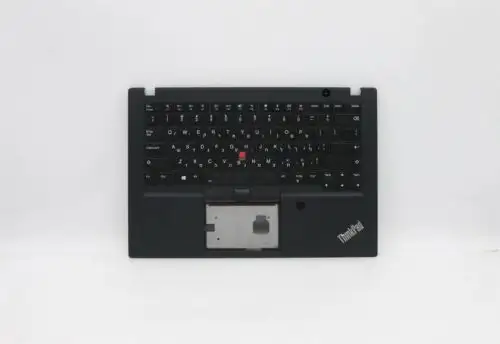 Lenovo Thinkpad T490S Palmrest Touchpad Cover Keyboard Hebrew Black 02Hm287