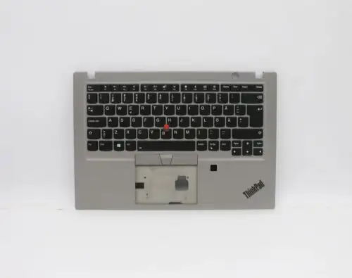 Lenovo Thinkpad T490S Palmrest Touchpad Cover Keyboard Swedish / Finnish 02Hm373