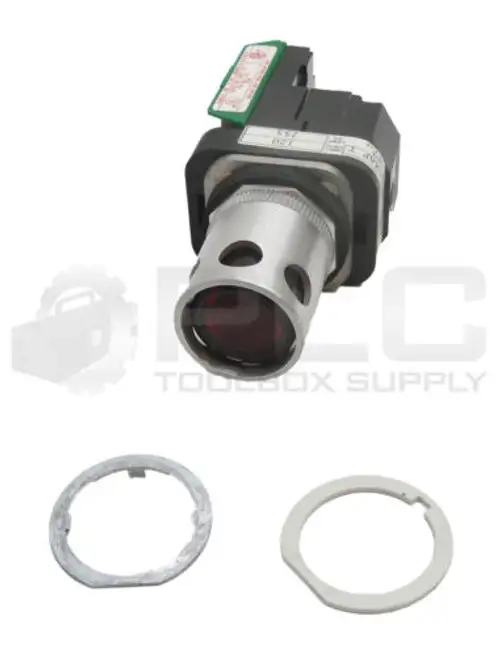 New Allen Bradley 800T-Pa16Xap / T Push Button W/ Guard W/ 800T-Xap /E