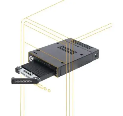 Icy Dock 2 X M.2 Pcie Nvme Ssd Rack For External 3.5‚Ä?Drive Bay Mb834M2K-B