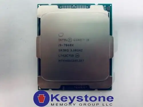 Intel Core I9-7940X Sr3Rq 3.10 Ghz Skylake Fclga2066 Cpu Processor Km