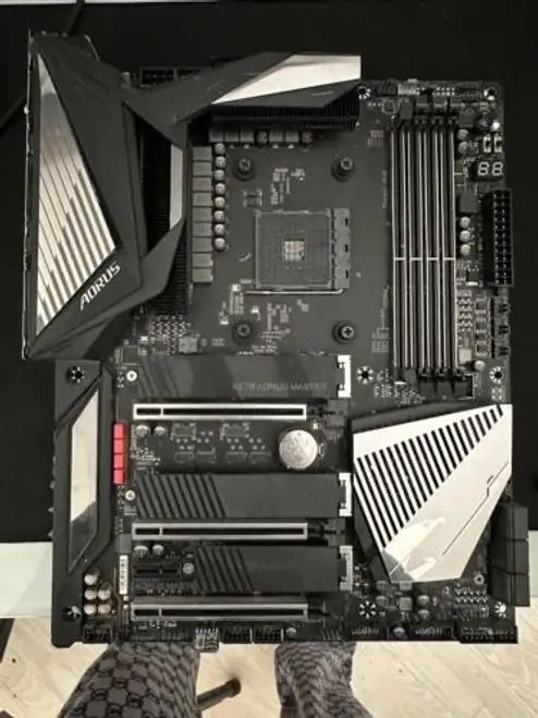 Gigabyte X570 Aorus Master 6X Sata Iii Ddr4-3200 Pcie 4.0 Motherboard