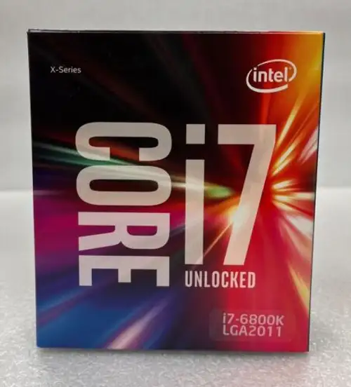 Intel Bx80671I76800K Sr2Pd Core I7-6800K Processor 15M Cache 3.60 Ghz