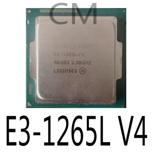 Intel Xeon E3-1265L V4 2.3 Ghz 4-Core 8M Lga 1150 35W Cpu Processor