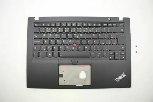 Lenovo Thinkpad T490S Palmrest Touchpad Cover Keyboard Czech Black 02Hm206