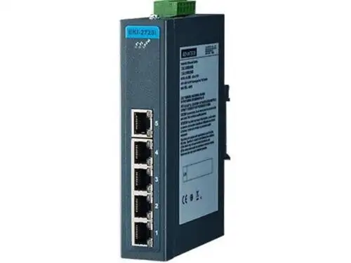 Advantech EKI-2725I-CE industriële switch 5Gige poorten W/T -40 75C