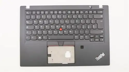 Lenovo Thinkpad T490S Palmrest Touchpad Cover Keyboard Italian Black 02Hm291