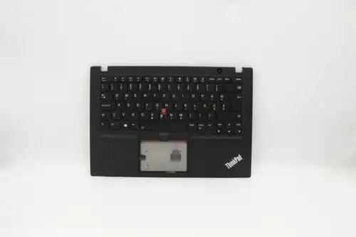 Lenovo Thinkpad T490S Palmrest Keyboard Cover Slovenian Black Backlit 02Hm263