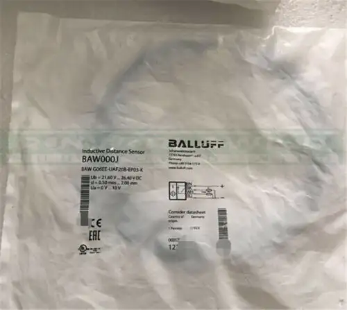 Balluff Baw000J Baw G06Ee-Uaf20B-Ep03-K yakın anahtarı