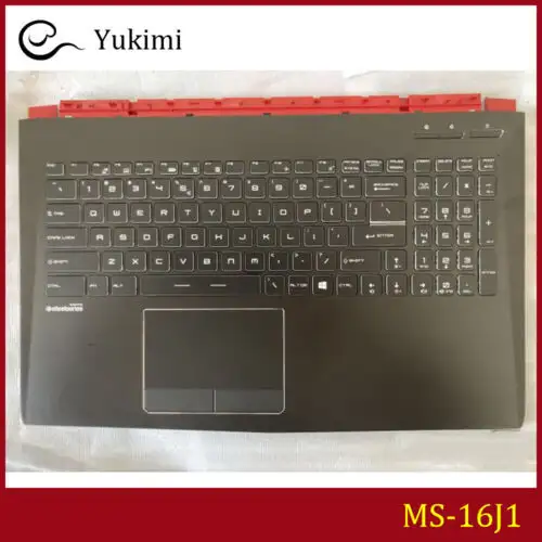 MS-16J1 MS-16J5 MS-16J9 MSI GE62 GP62VR teclado de carcasa C coche pequeño