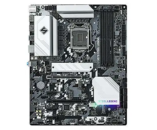 Asrock Intel 10/11Th Gen Cpu (Lga1200) H570 Atx Motherboard H570 Steel Legend